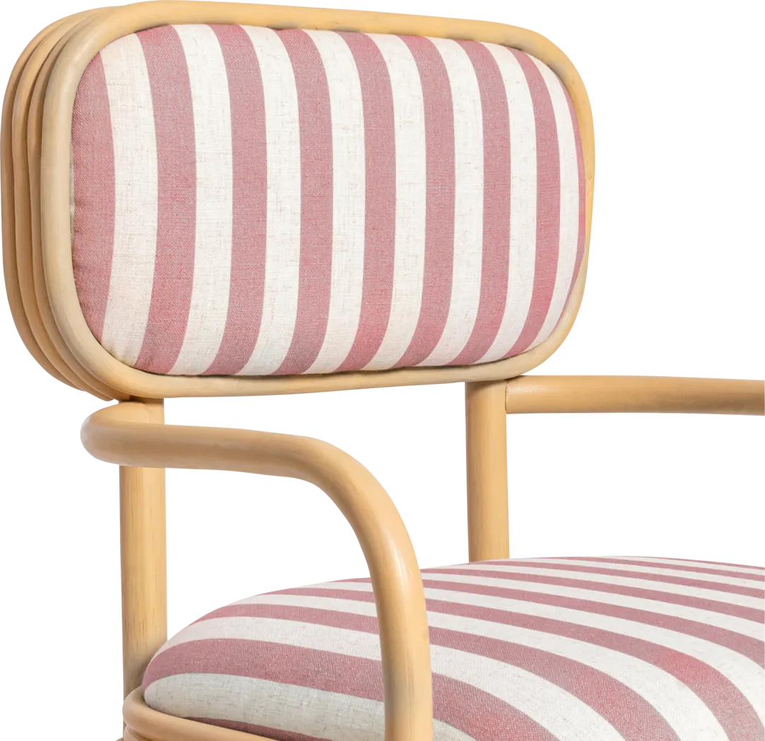 Aminah Red Arm Chair - Thumbnail - Image 6