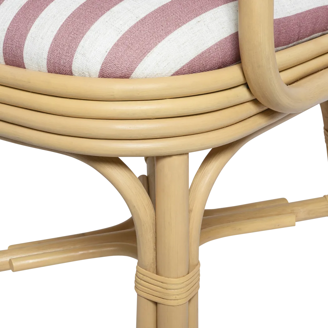 Aminah Red Arm Chair - Thumbnail - Image 7