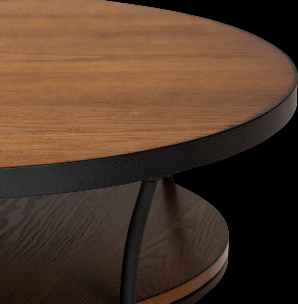 Amiot Walnut Cocktail Table - Thumbnail - Image 3
