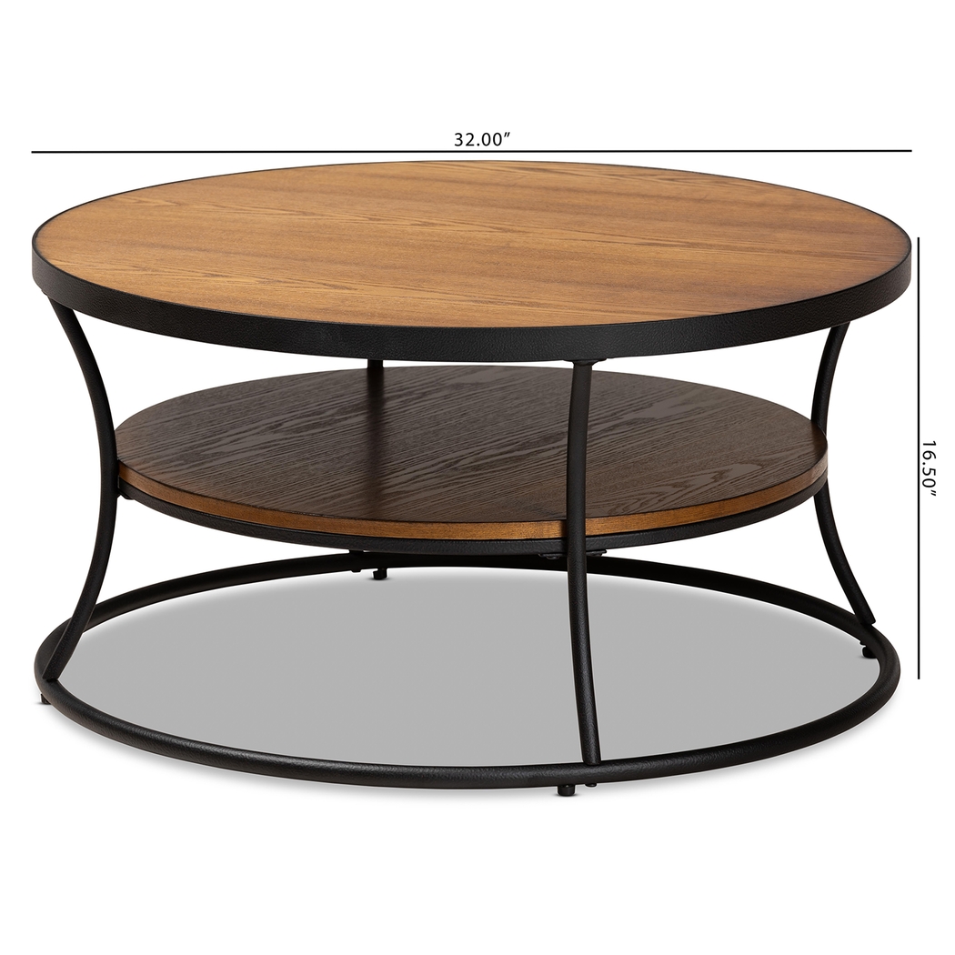 Amiot Walnut Cocktail Table - Thumbnail - Image 6
