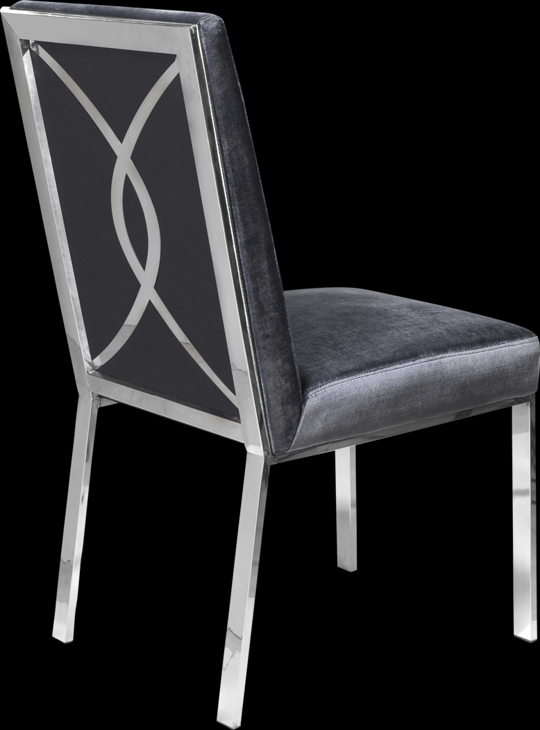 Amis Black Dining Chair - Thumbnail - Image 2