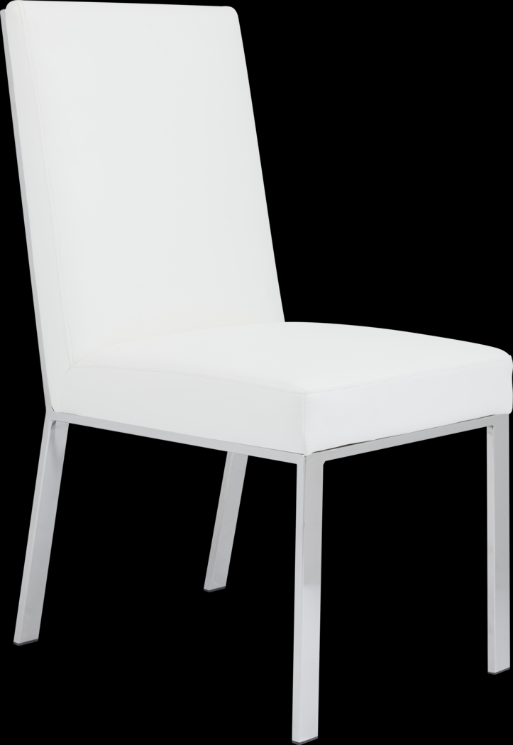 Amis White Dining Chair - Thumbnail - Image 1