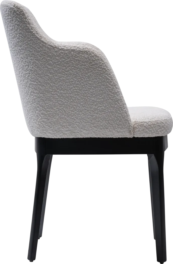 Amish White Side Chair - Thumbnail - Image 4