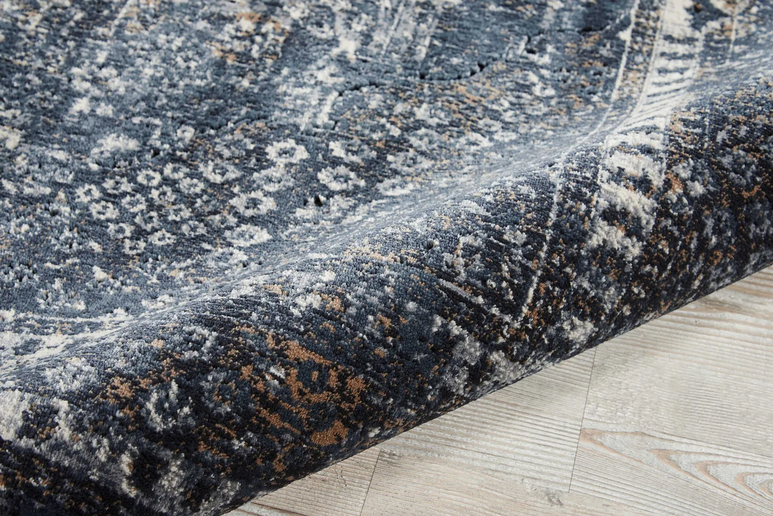 Amisia Navy 7'10 x 10'10 Rug - Thumbnail - Image 3