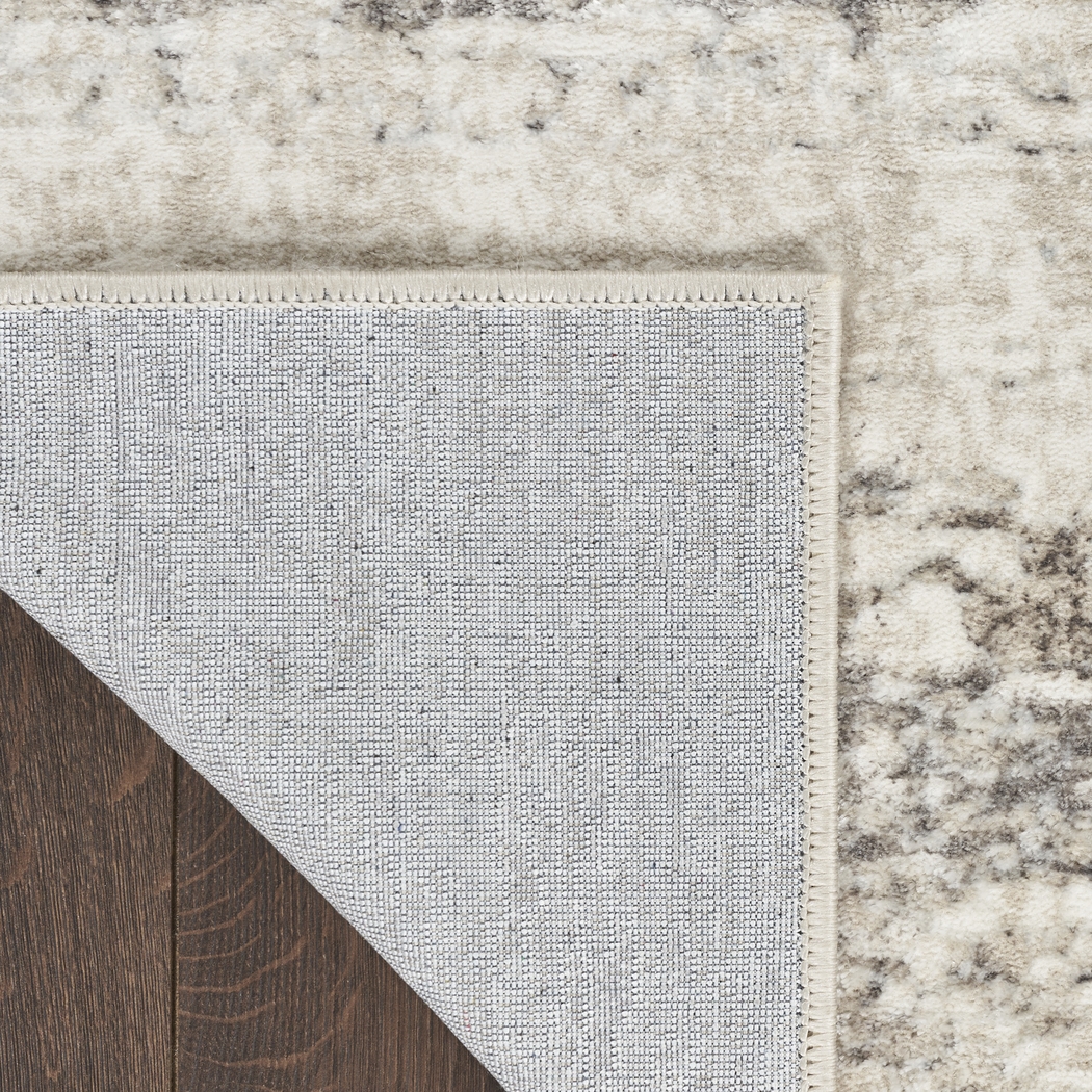 Amisra Cream/Gray 3'11 x 5'11 Rug - Thumbnail - Image 5