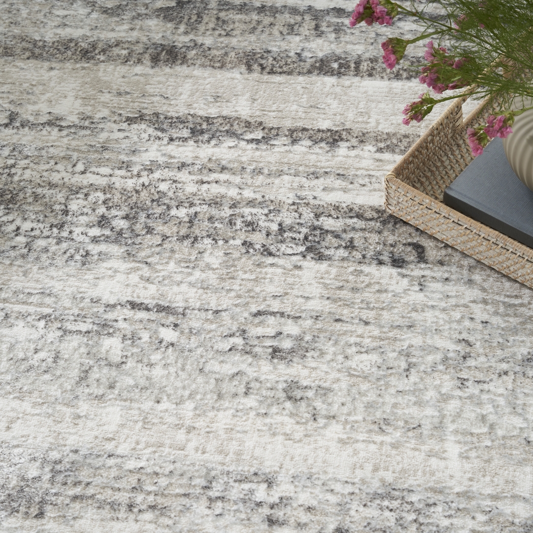 Amisra Cream/Gray 3'11 x 5'11 Rug - Thumbnail - Image 7