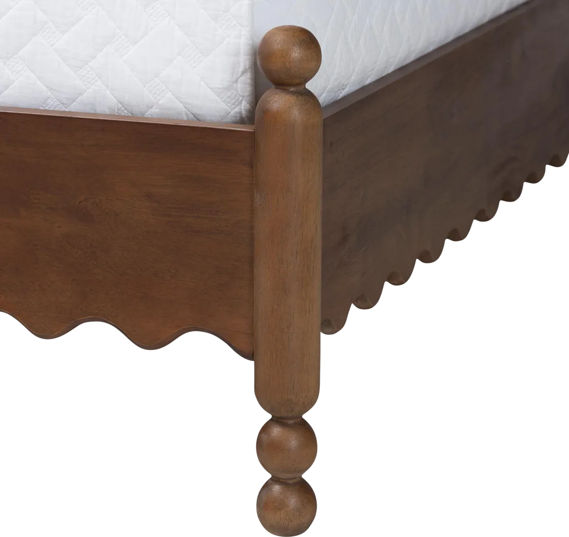 Amlai Brown Queen Platform Bed - Image 8