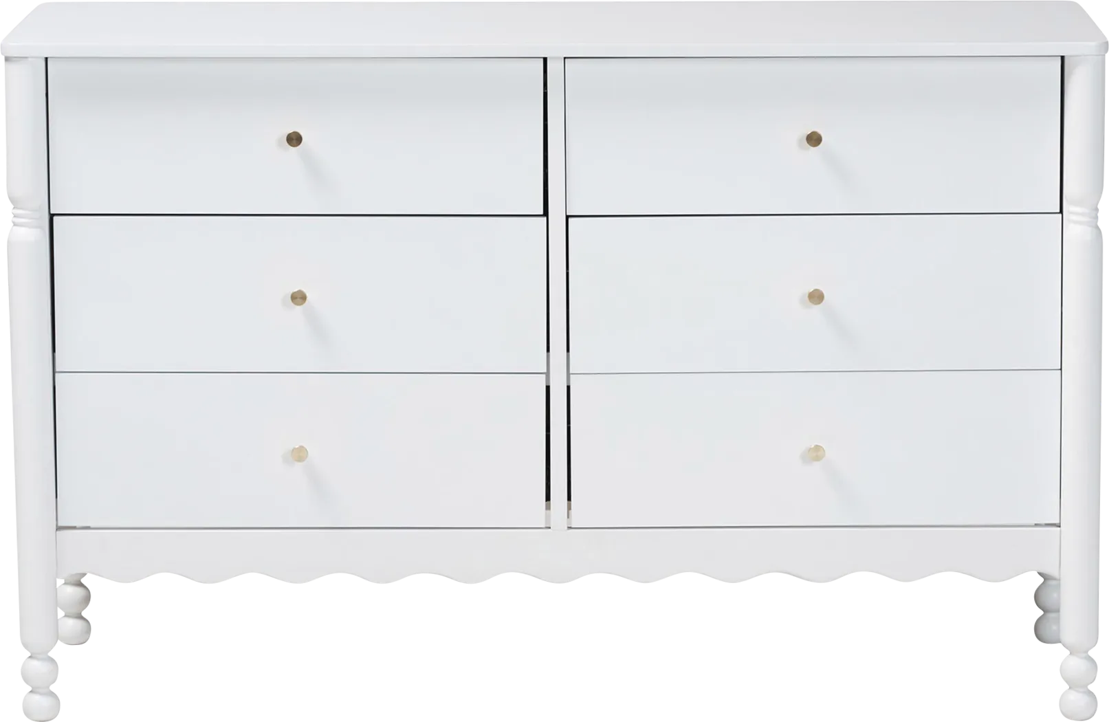 Amlai White Dresser - Image 3