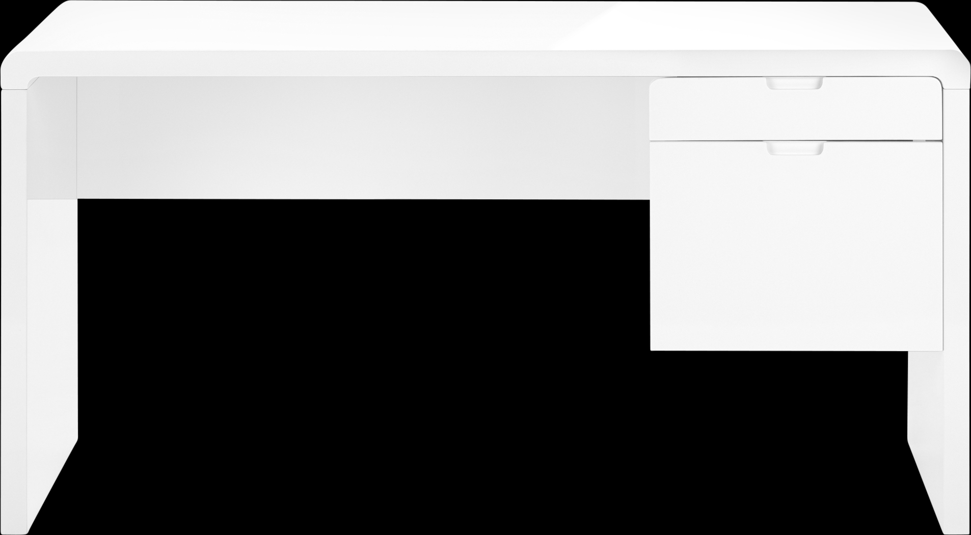 Amleht White Desk - Thumbnail - Image 2