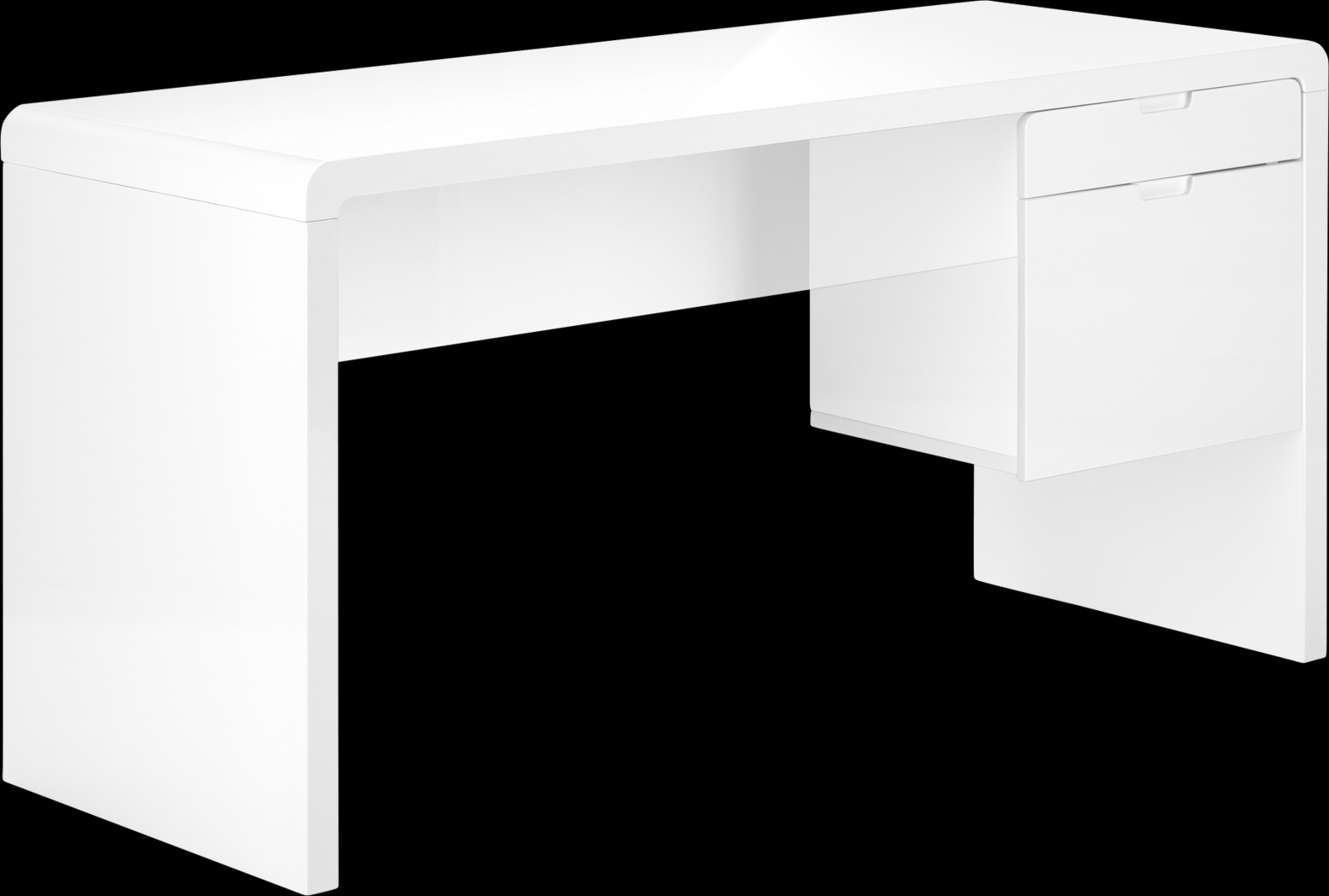 Amleht White Desk - Thumbnail - Image 1