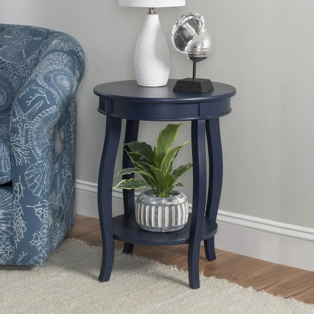Amlinet Navy Side Table - Image 3