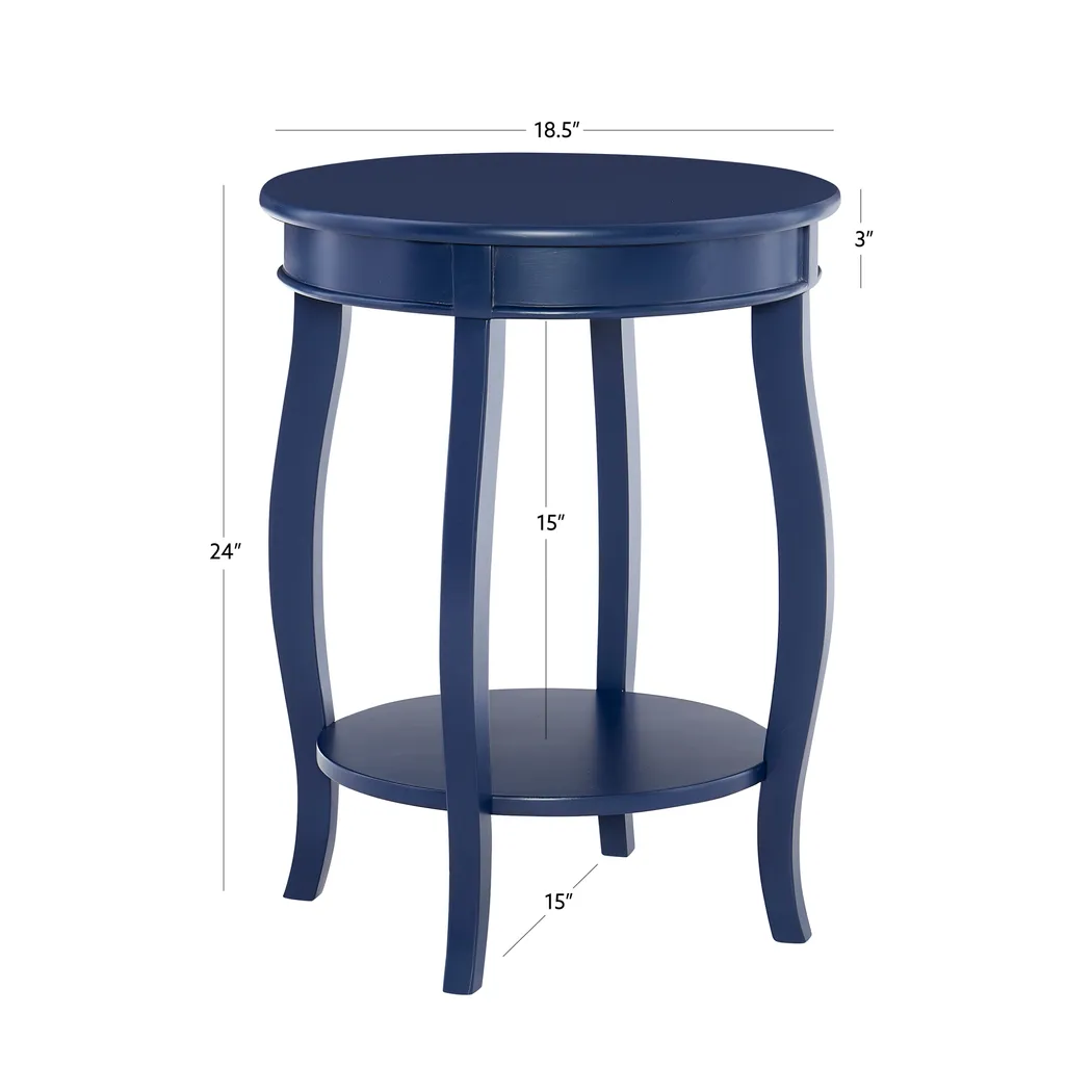 Amlinet Navy Side Table - Image 6