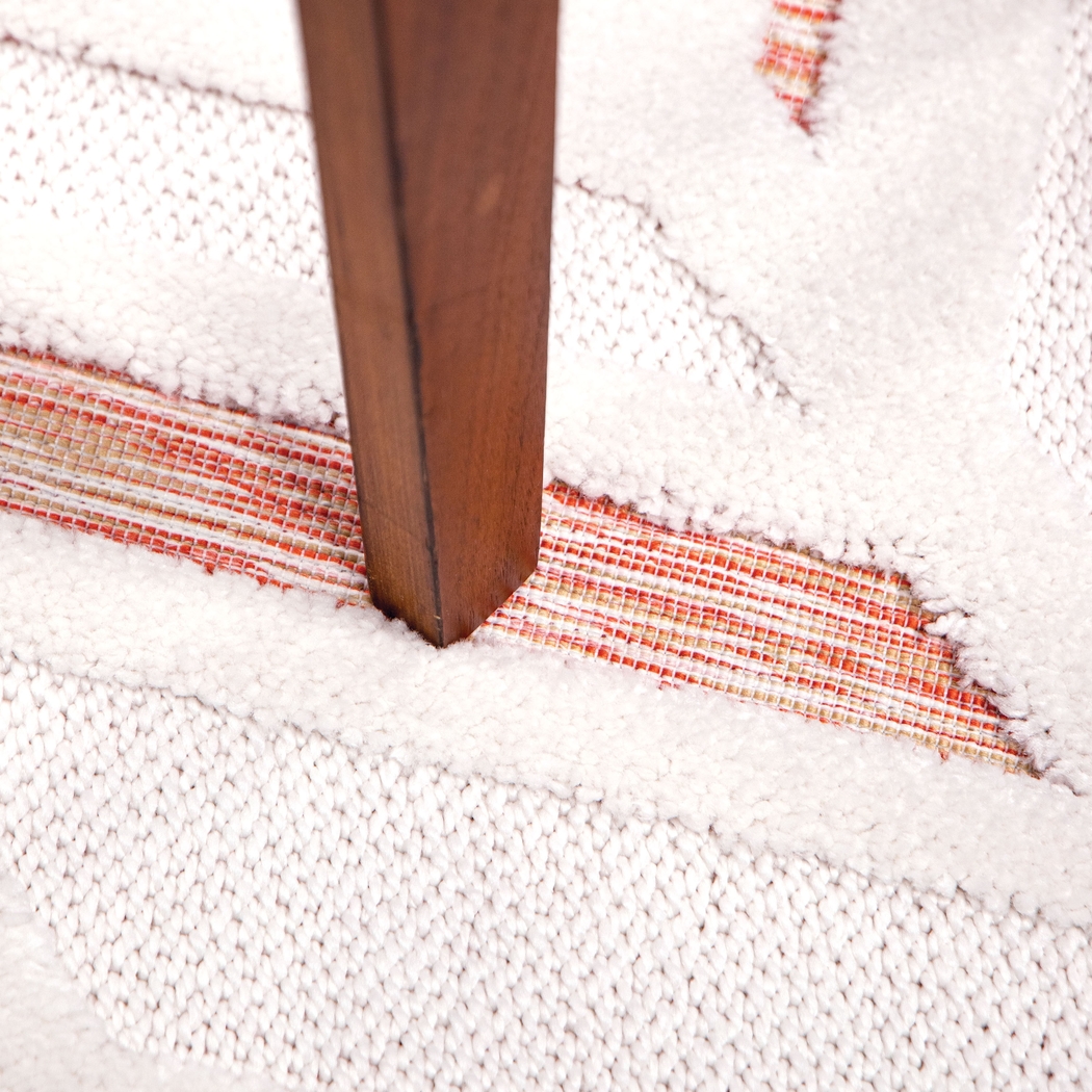 Ammie Orange 5'3 x 7'6 Rug - Thumbnail - Image 4