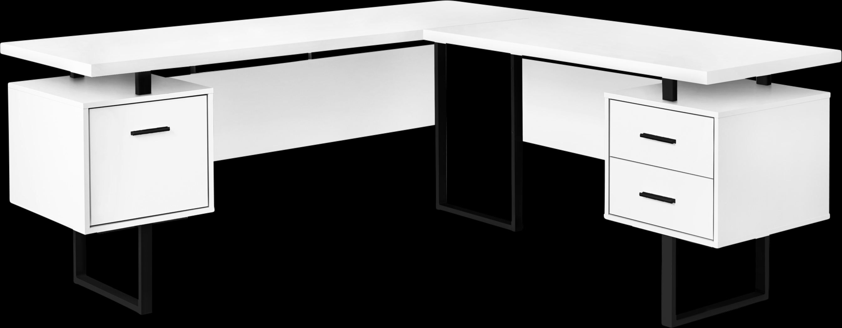 Ammonett White Desk - Thumbnail - Image 1