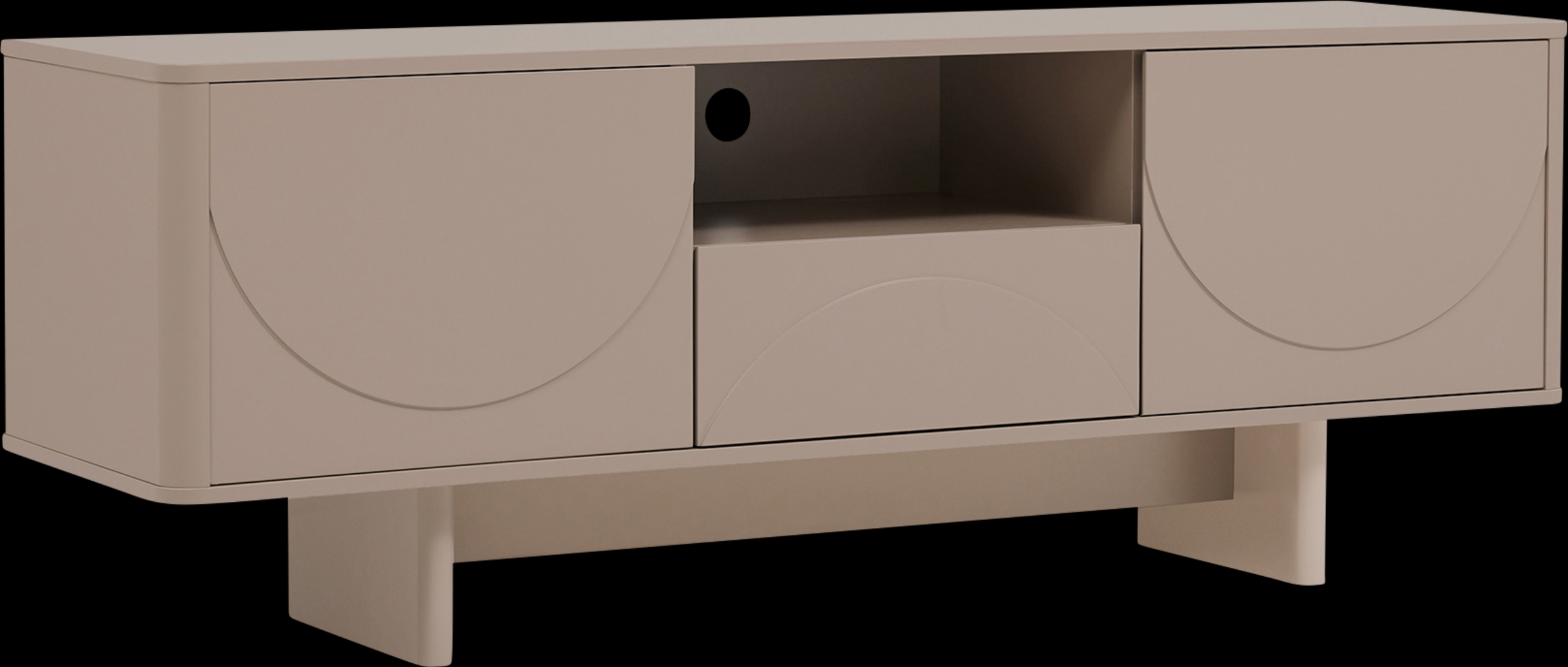 Ammons Brown 59.5 in. Console - Thumbnail - Image 1