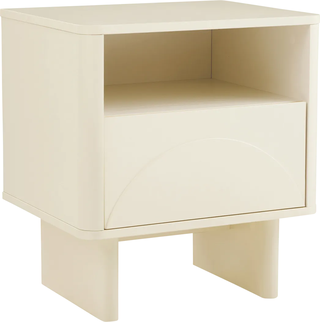 Ammons Cream Nightstand - Thumbnail - Image 1