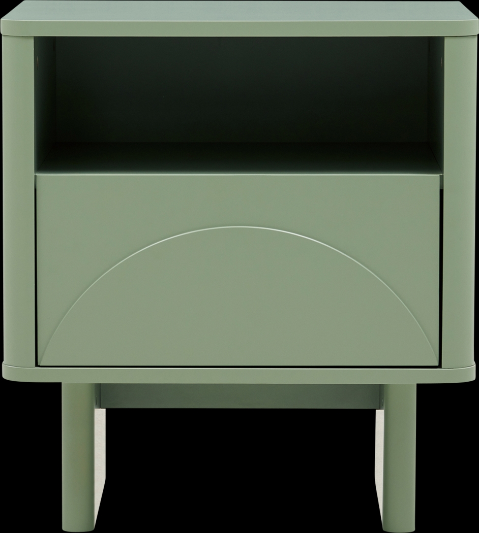 Ammons Green Nightstand - Thumbnail - Image 3