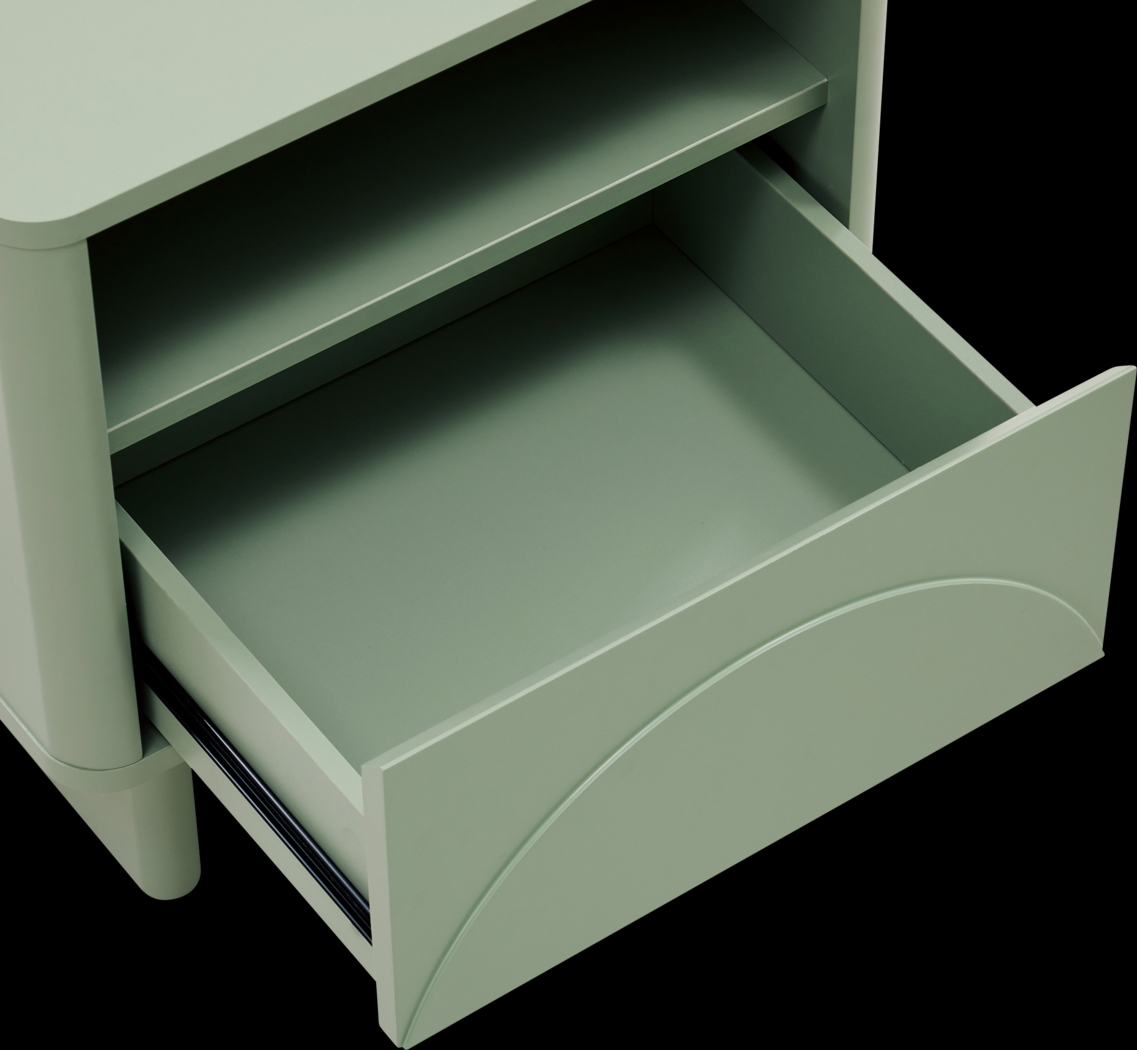 Ammons Green Nightstand - Thumbnail - Image 6