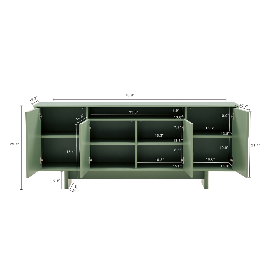 Ammons Green Sideboard - Thumbnail - Image 5