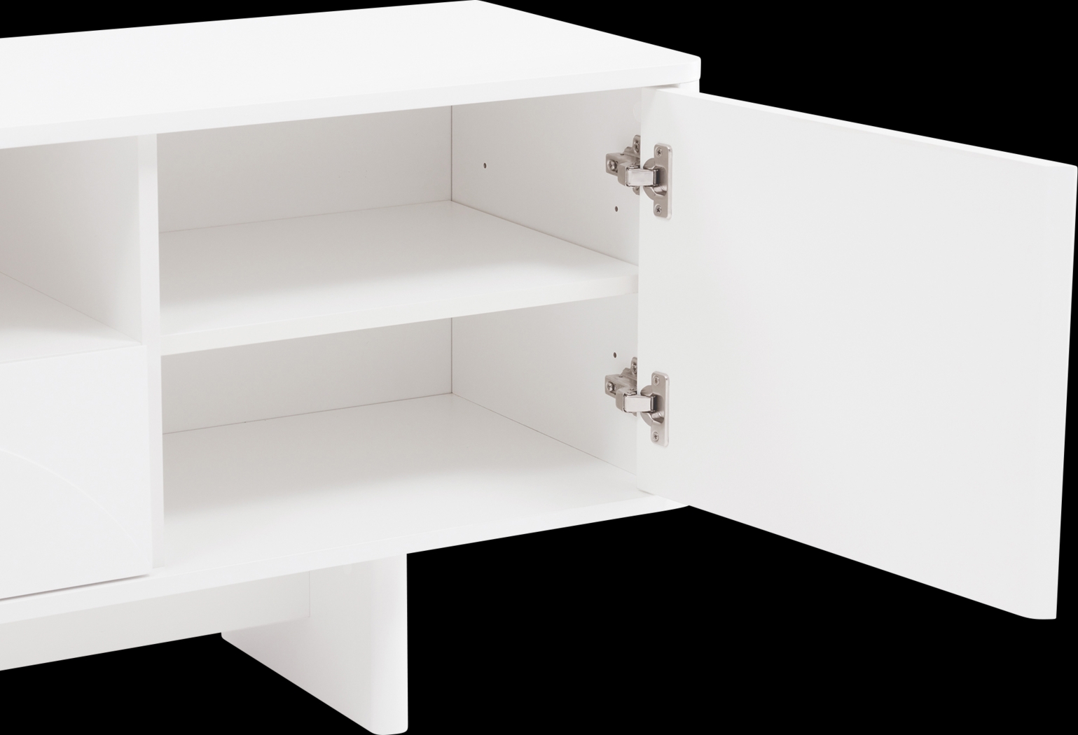 Ammons White 59.5 in. Console - Thumbnail - Image 7