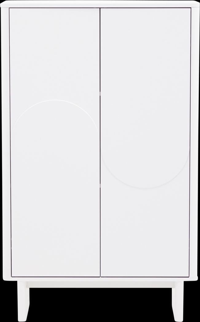 Ammons White Accent Cabinet - Thumbnail - Image 4