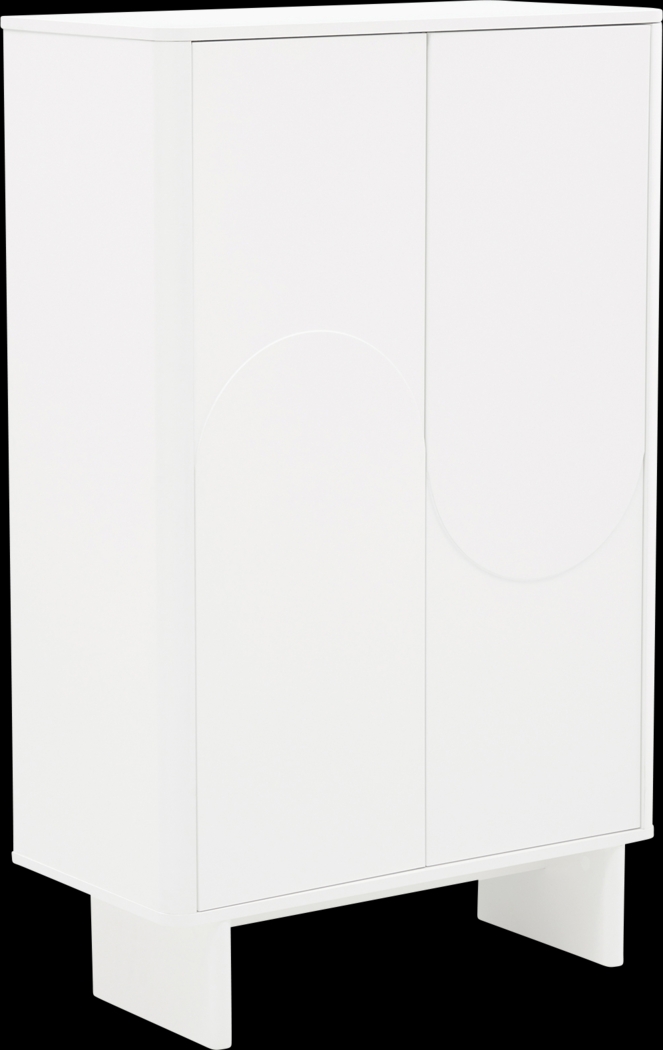 Ammons White Accent Cabinet - Thumbnail - Image 1