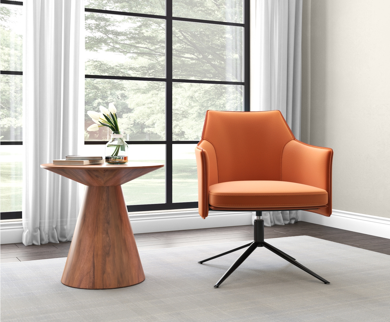 Amnicon Walnut End Table - Thumbnail - Image 2