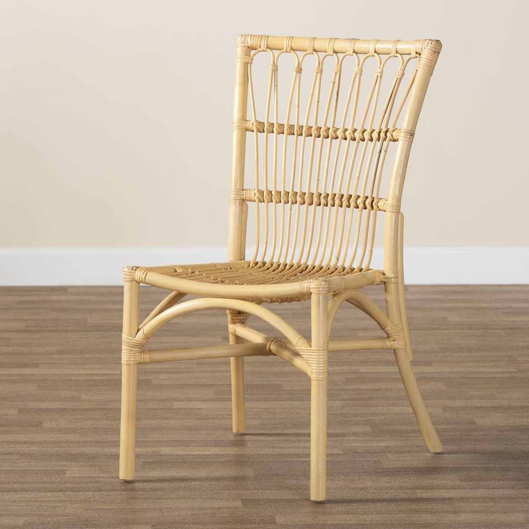 Amniora Natural Dining Chair - Thumbnail - Image 3