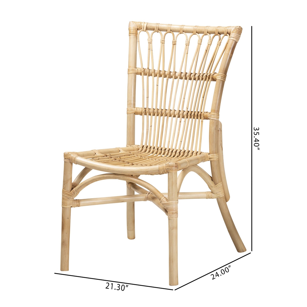 Amniora Natural Dining Chair - Thumbnail - Image 10