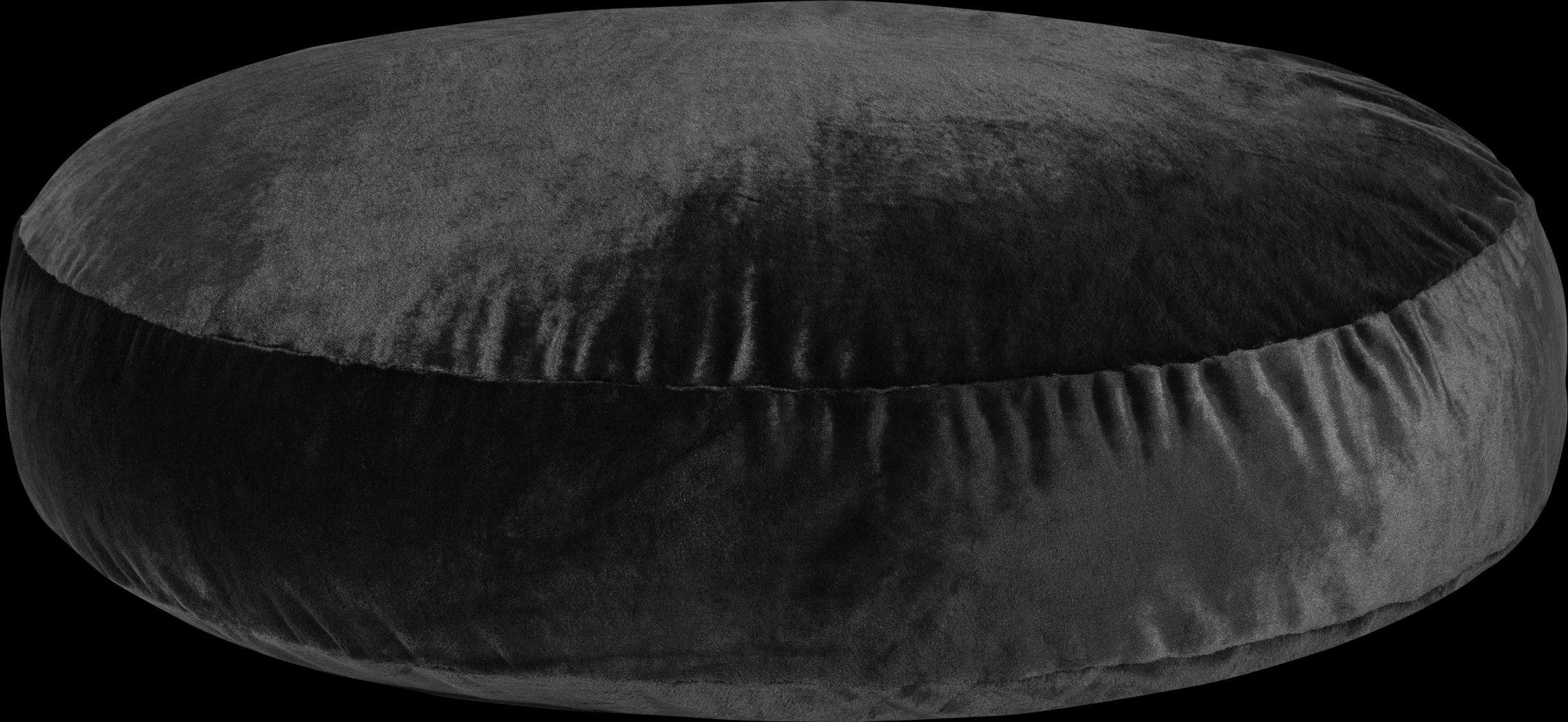 Kids Amnons Black Bean Bag Chair - Thumbnail - Image 1