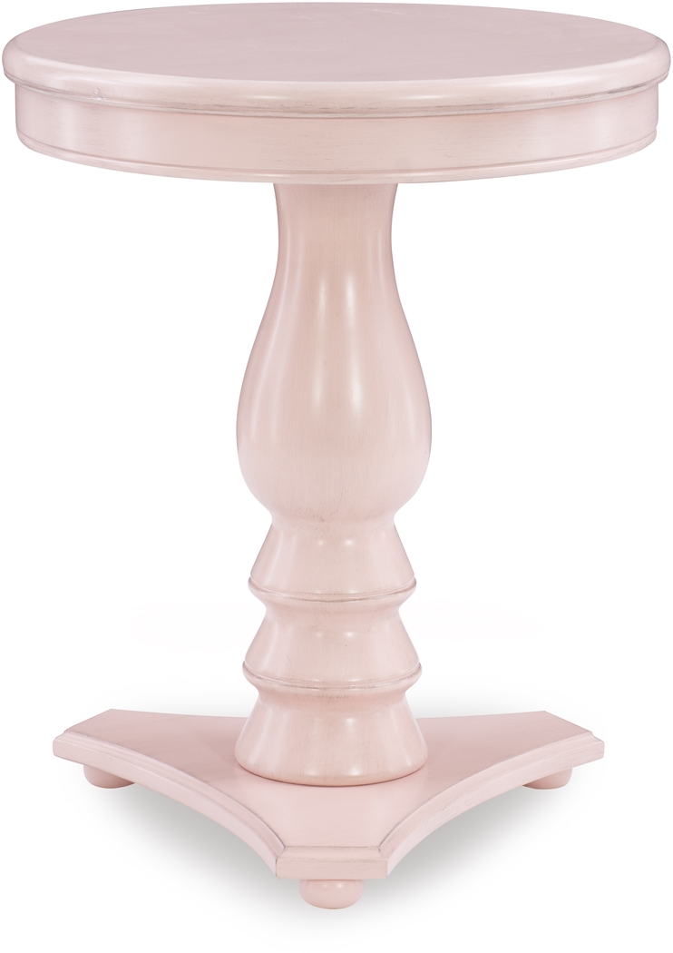 Amorette Pink Accent Table - Thumbnail - Image 3