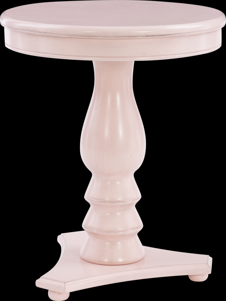 Amorette Pink Accent Table - Thumbnail - Image 1