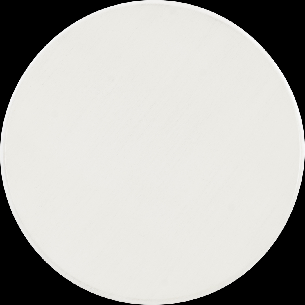 Amorette White Accent Table - Thumbnail - Image 3