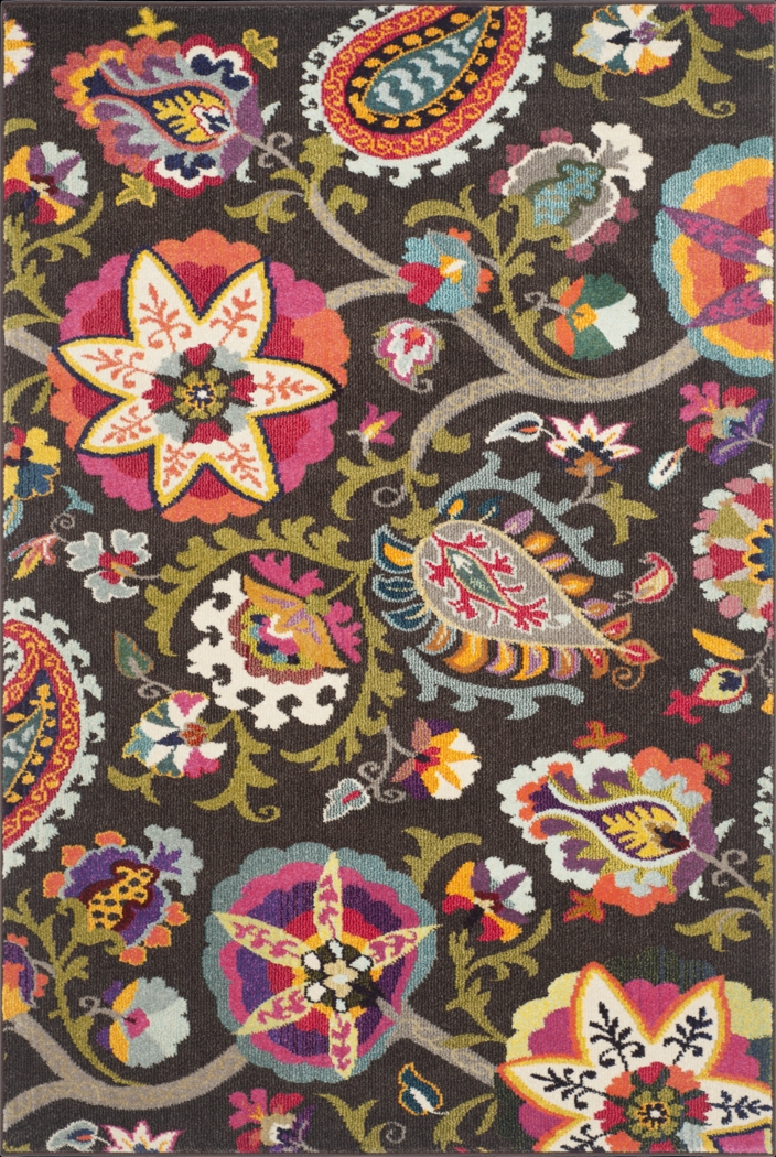 Amorina Brown 8' x 11' Rug - Thumbnail - Image 1