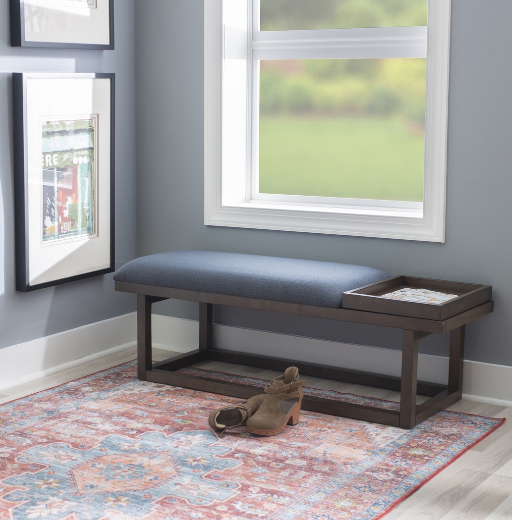 Amoroso Brown/Navy Bench - Thumbnail - Image 2