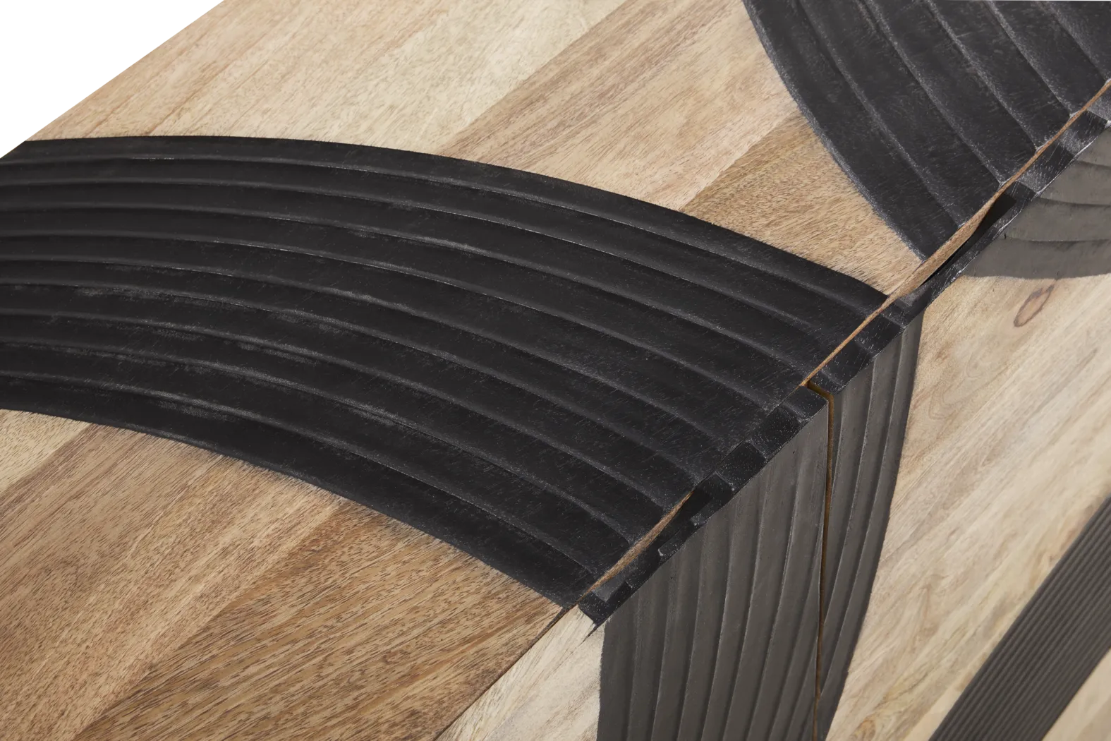 Amory Dark Brown 80 in. Credenza - Thumbnail - Image 3