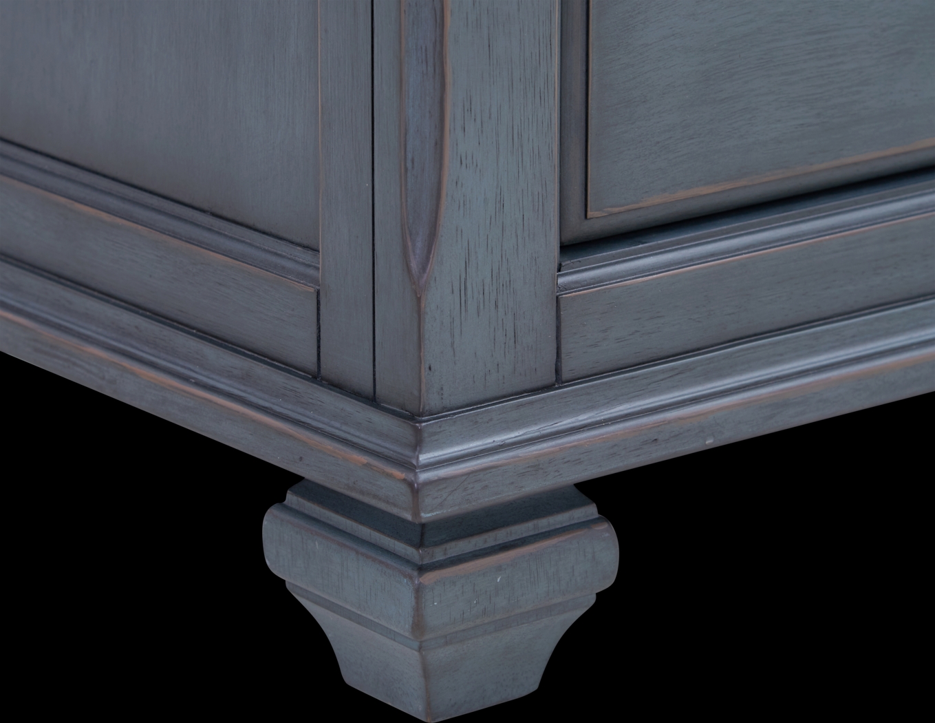 Amoyr Blue Chairside Table - Thumbnail - Image 6