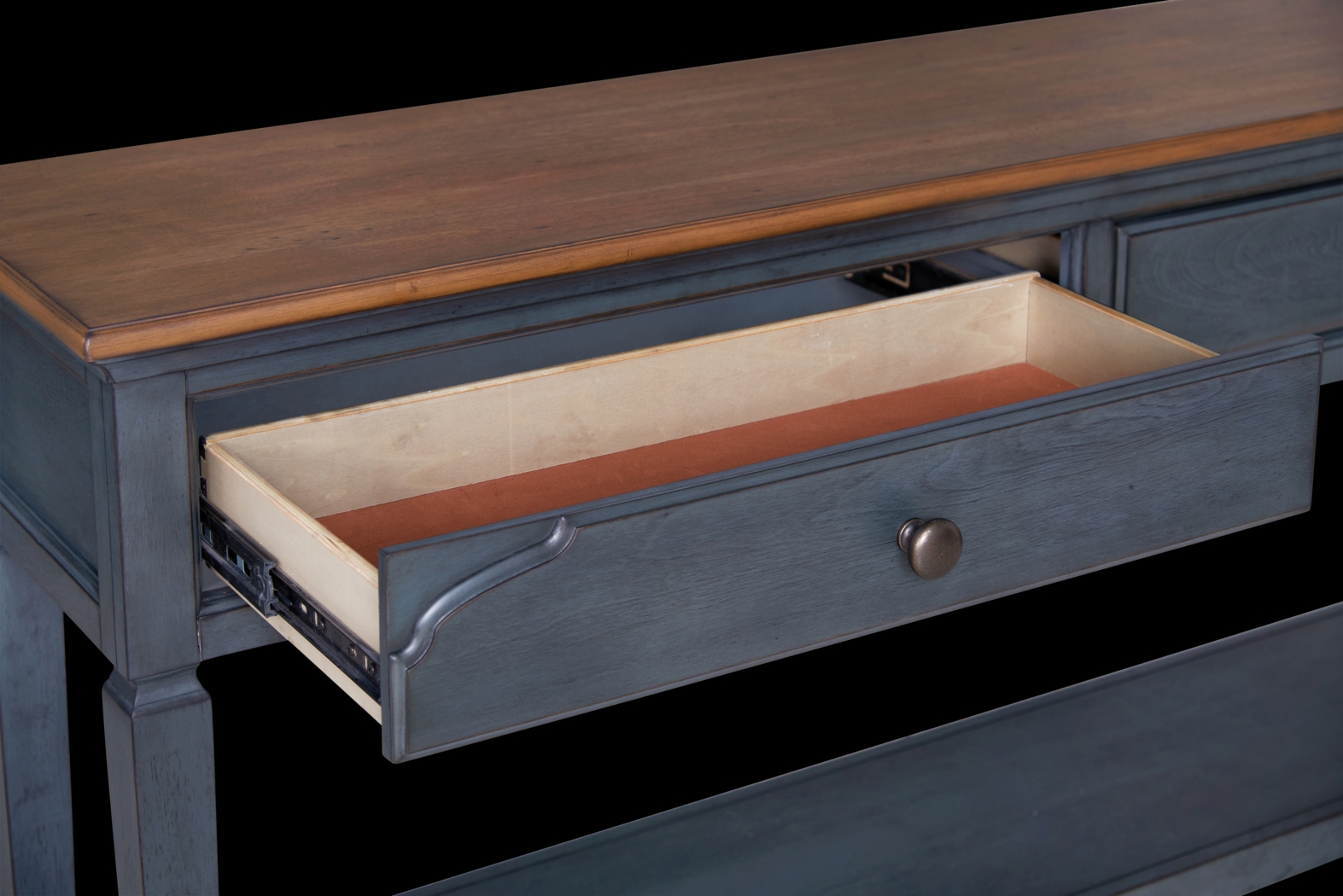 Amoyr Blue Sofa Table - Thumbnail - Image 4