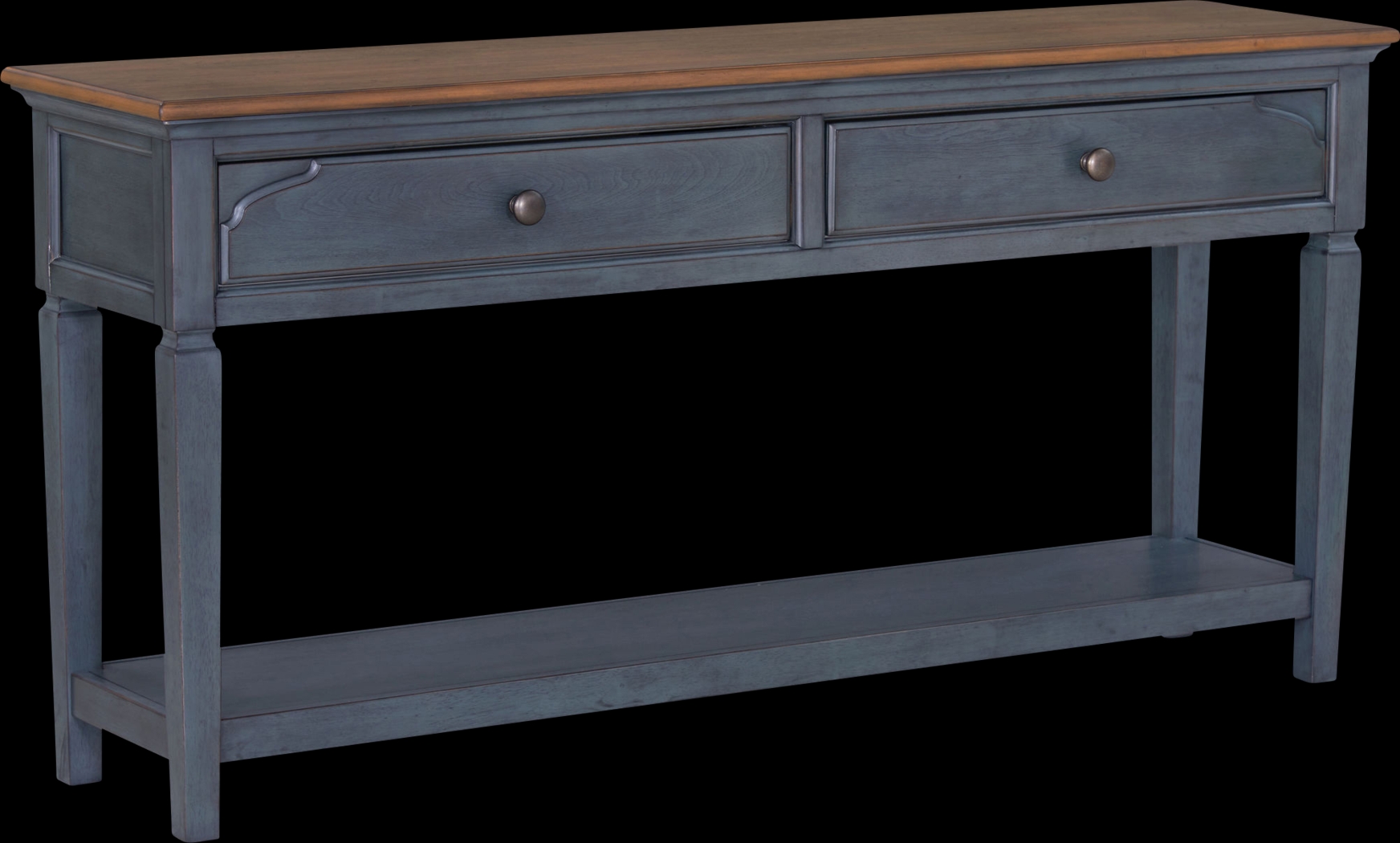 Amoyr Blue Sofa Table - Thumbnail - Image 1