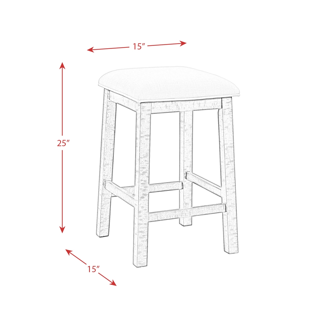 Ampezo Gray Bar Table with Stools - Thumbnail - Image 14