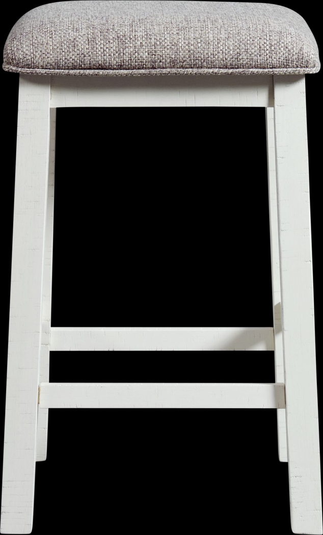 Ampezo White Bar Table with Stools - Thumbnail - Image 6