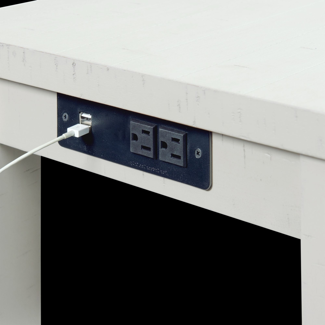 Ampezo White Bar Table with Stools - Thumbnail - Image 7