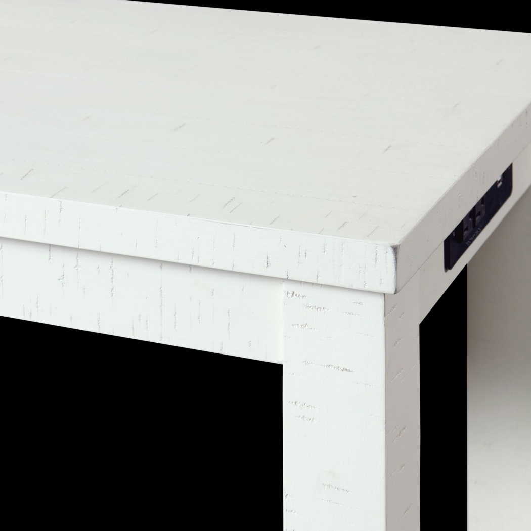 Ampezo White Bar Table with Stools - Thumbnail - Image 8