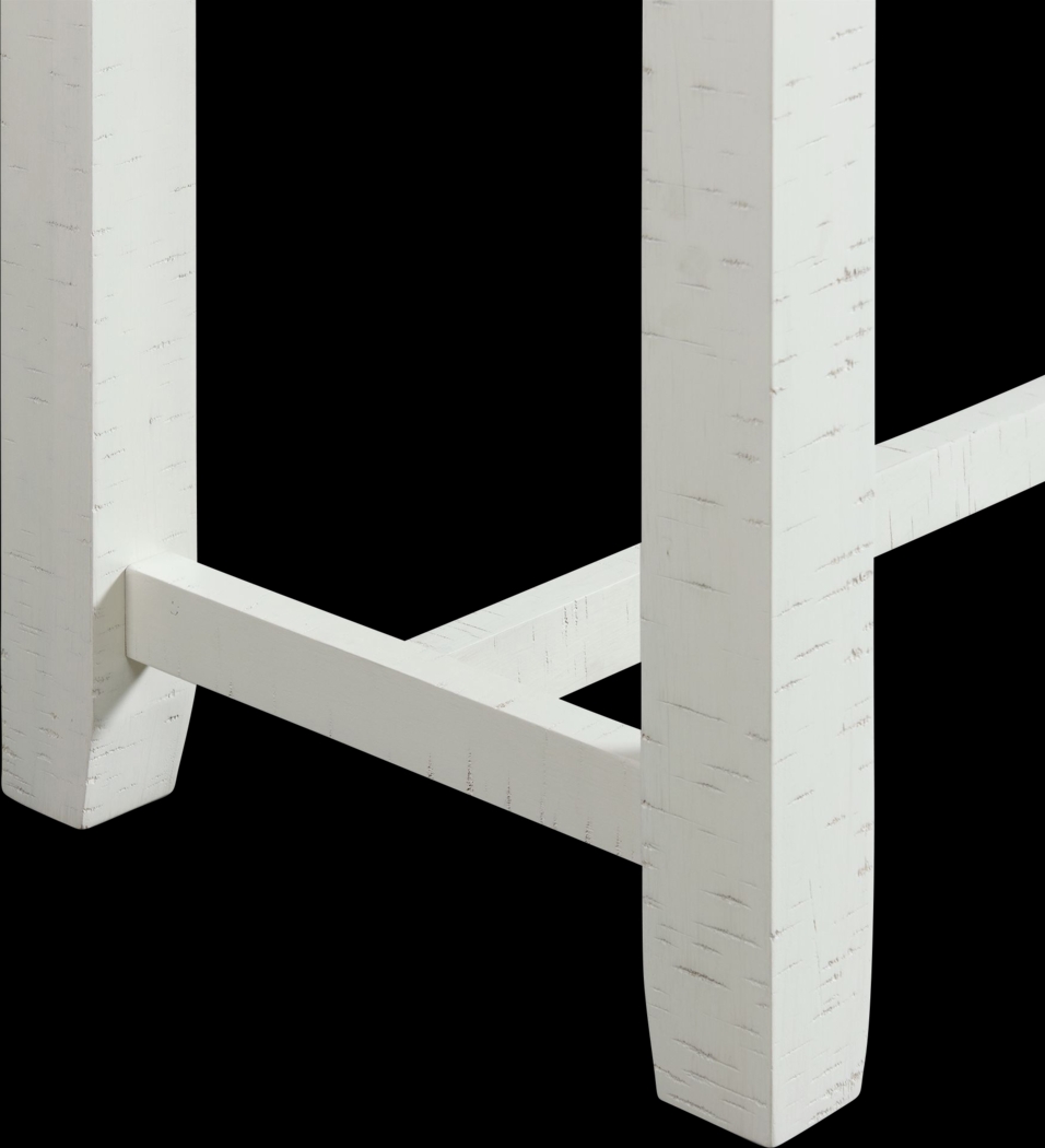 Ampezo White Bar Table with Stools - Thumbnail - Image 9