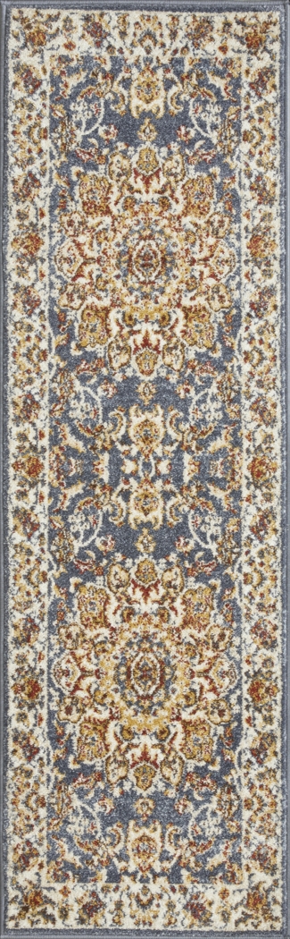 Amrenta Blue 2' x 6'7 Runner Rug - Thumbnail - Image 1