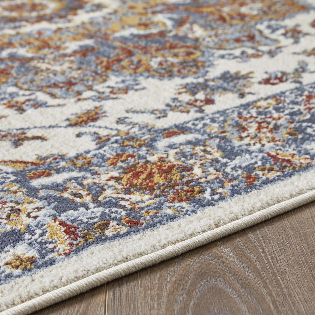 Amrenta Cream 2' x 6'7 Runner Rug - Thumbnail - Image 2