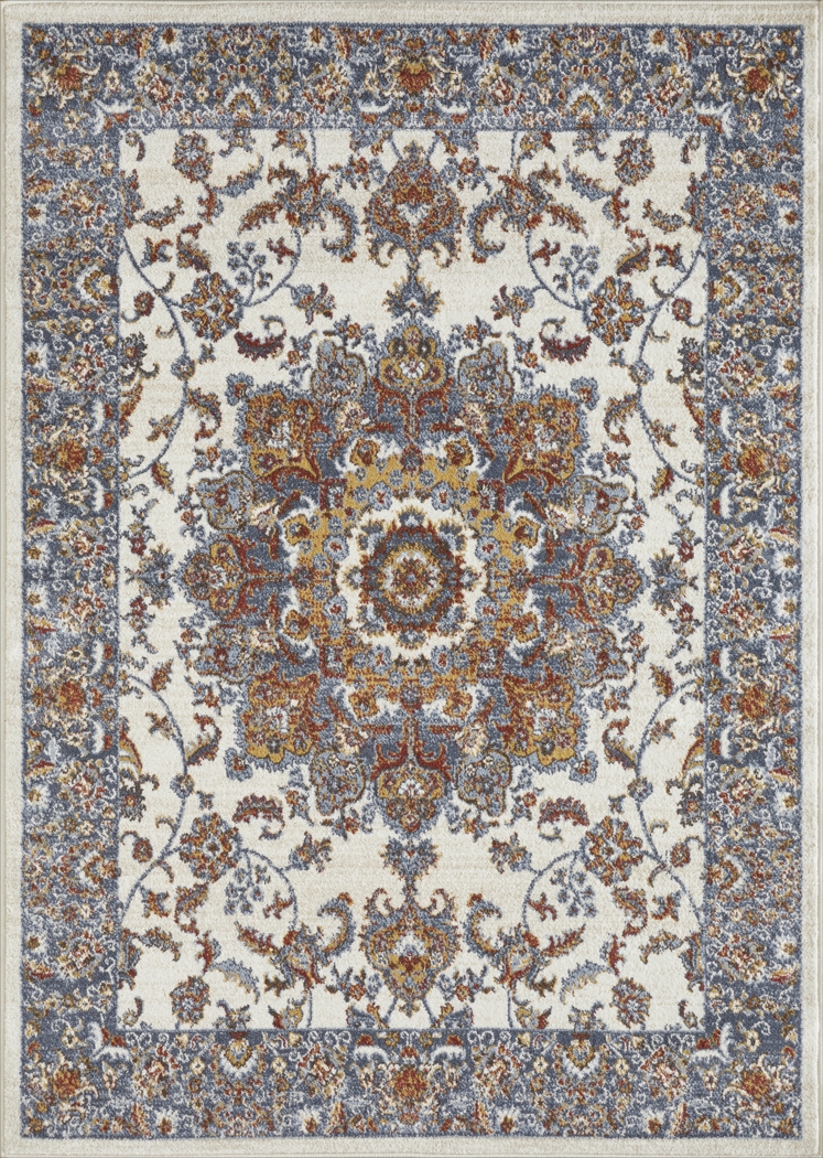 Amrenta Cream 7'10 x 9'10 Area Rug - Thumbnail - Image 1