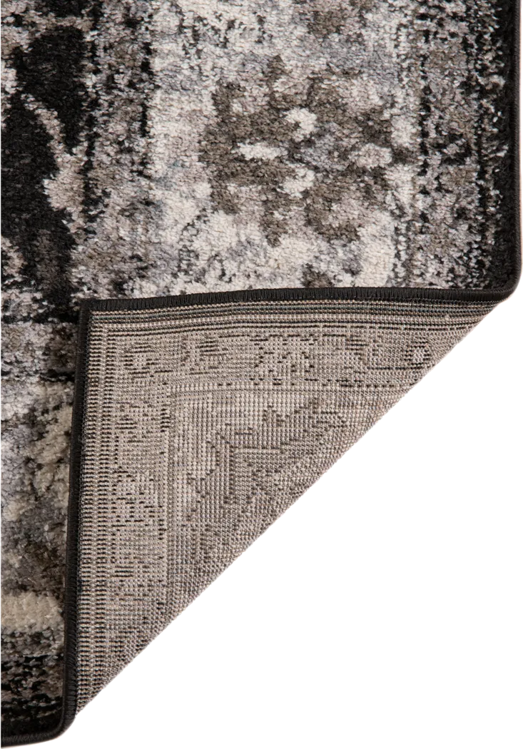 Amshall Black 5' x 7'6 Rug - Thumbnail - Image 4