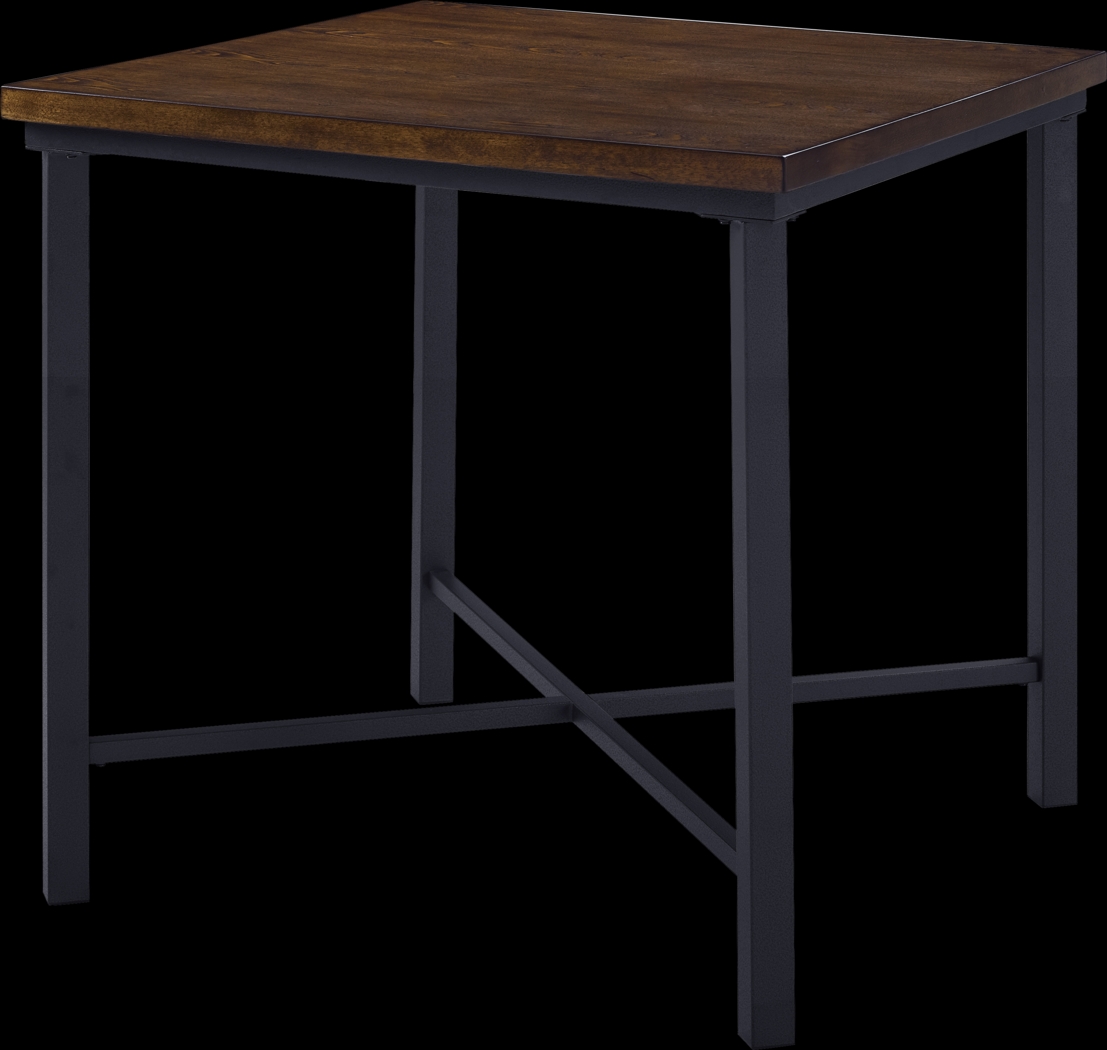 Amstone Brown Counter Height Dining Table - Thumbnail - Image 3