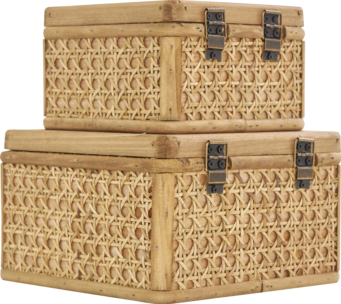 Amtai Brown Decorative Box, Set of 2 - Thumbnail - Image 8